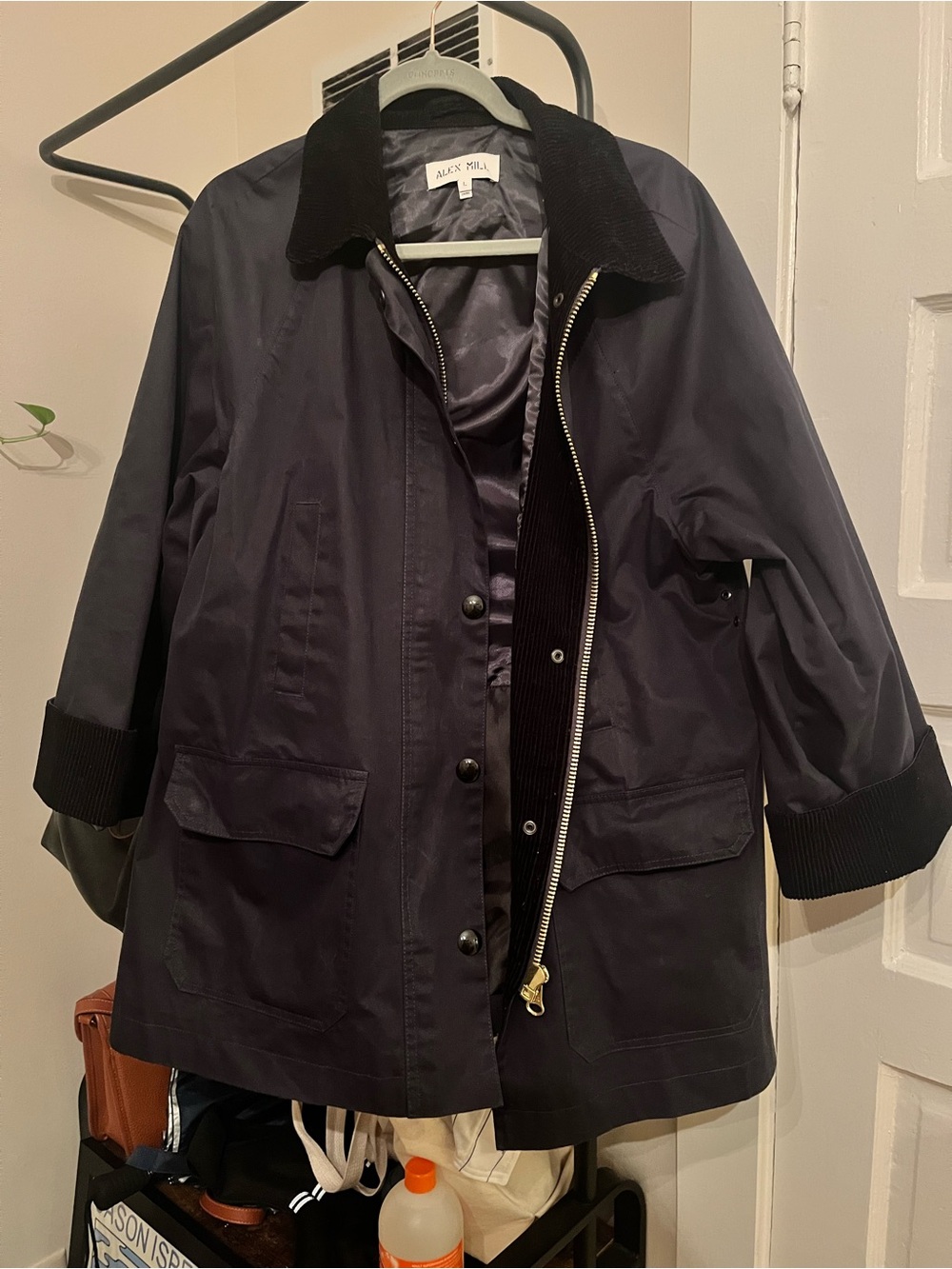 Alex Mill Chiltern Street Jacket In Waxed Cotton